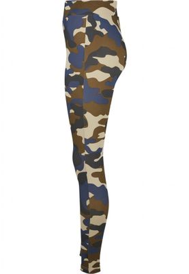 Camo leggings with high waist