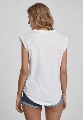 T-shirt with short and wide arms