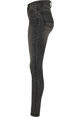 Jeans för dam slim – black stone washed