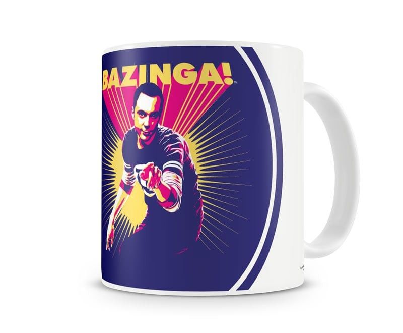 Sheldon Says BAZINGA! kaffemugg