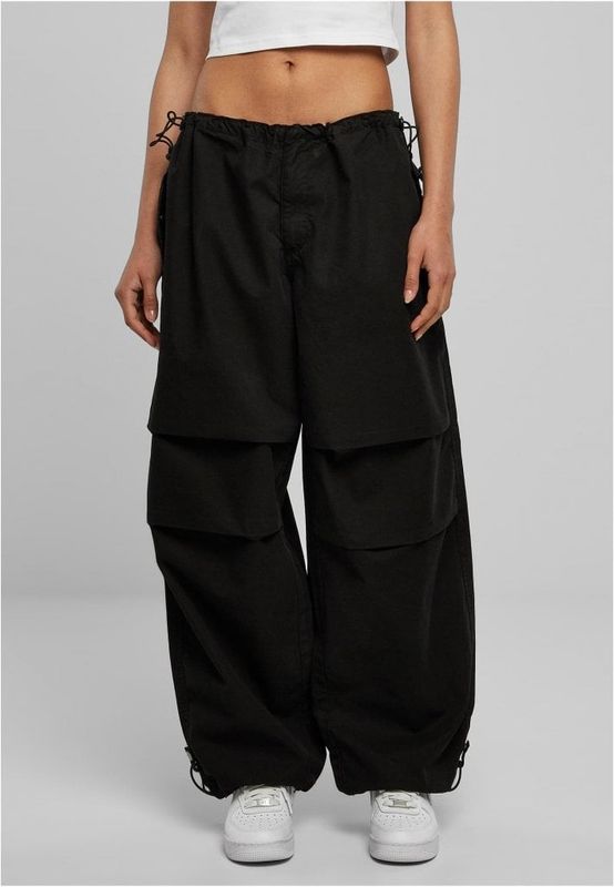 Parachute pants, also known as parachute trousers, are a type of pants that were popular in the 1980s. They are characterized by