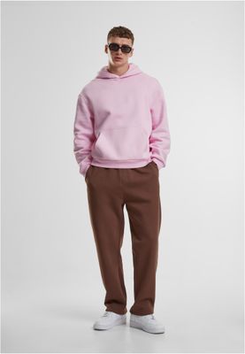 Huvtröja för herr med fluffy – softpink