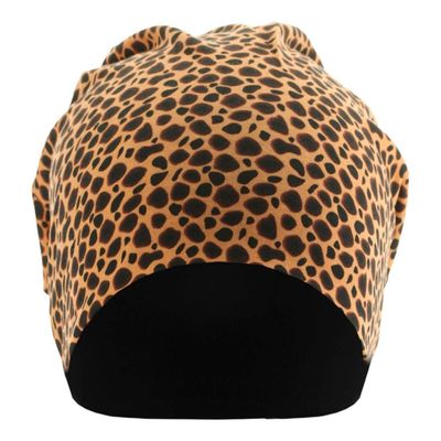 Beanie with allover print