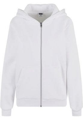 Ladies Fluffy Zip Hoody