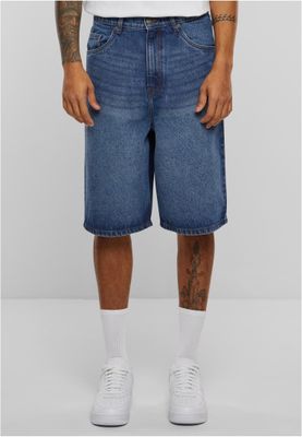 90-tals jeansshorts med oversize passform