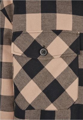 Ladies Flanell Padded Overshirt