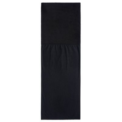 Tube tørklæde fleece sort