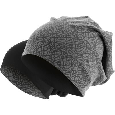 Beanie with allover print