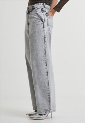 Ladies Tapered Baggy Jeans