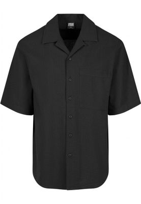 Relaxed Seersucker Short Sleeve Shirt