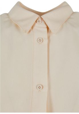 Short sleeve jumpsuit with shirt collar