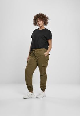 Cargo pants with high waist lady