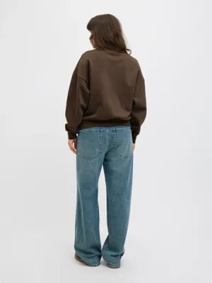 Avslappnad Sweatshirt med rund hals JJXX