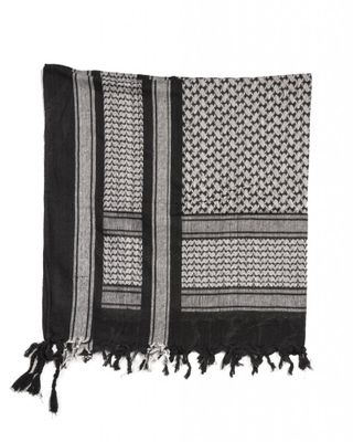 Shemagh svart/vit