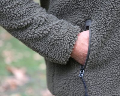 Fleece jacket teddy pullover