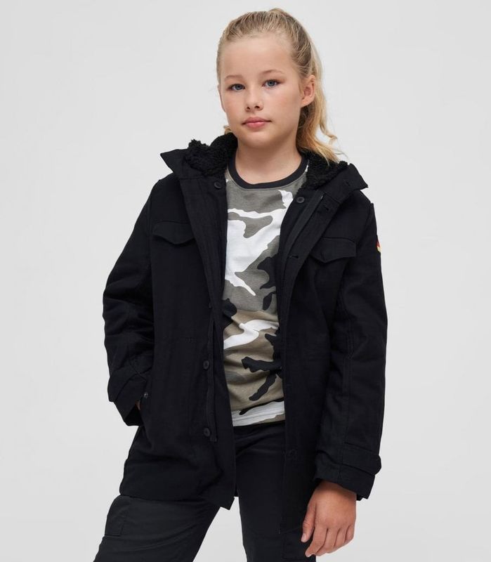 BW parka black - kids