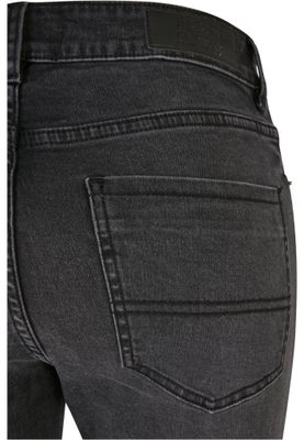 Ladies Mid Waist Skinny Jeans