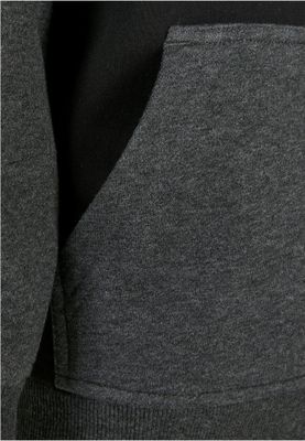 Boys 2-Tone Fake Raglan Hoody