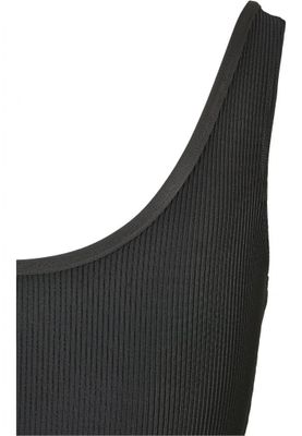 Black ribbed body