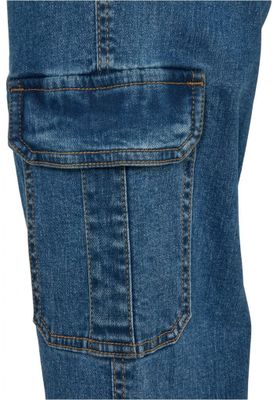 Ladies Organic Stretch Denim Cargo Pants