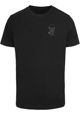 Mister Tee One Line skull T-shirt
