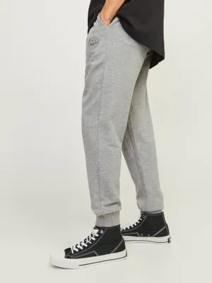 Gråmelerade sweatpants herr - Jack & Jones
