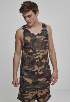 Camo mesh tank top mens