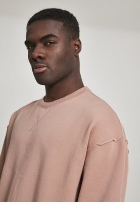 Oversized sweatshirt open edge