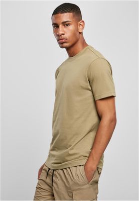 Basic Tee T-shirt för herr – khaki