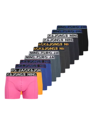 JACNINE Zero Solid Boxershorts 12-pack