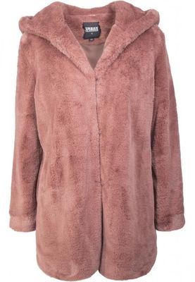 Ladies Hooded Teddy Coat