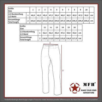 BW field pants flecktarn