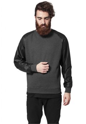 Sweatshirt artificial leather