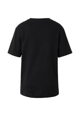 T-shirt för dam i bomullsjersey – svart