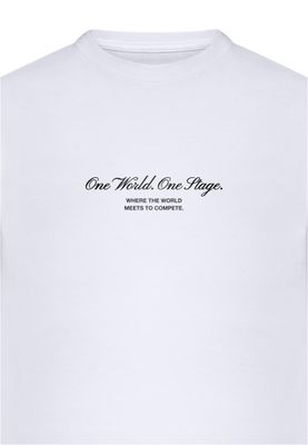 One World One Stage T-shirt – vit