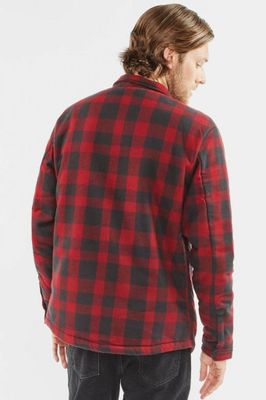 Lumberjack jacket with teddy lining