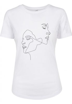 One Line slim fit T-shirt dæmning