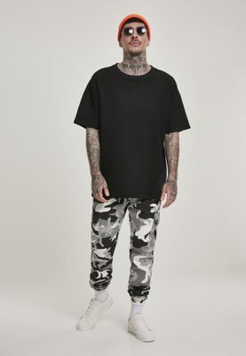 Oversize räfflad T-shirt