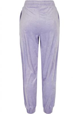 Ladies High Waist Ballon Velvet Sweat Pants