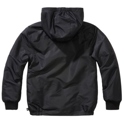 Windbreaker with fleece lining black - Child