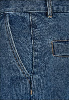 Organic cargo shorts in jeans for men