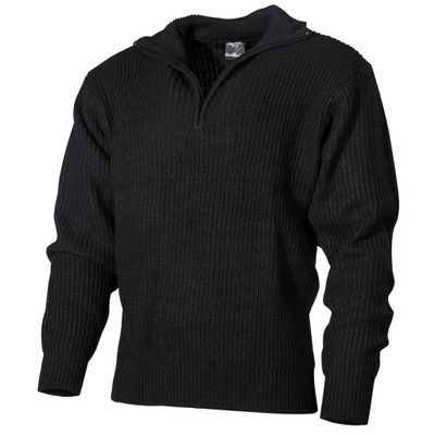 Troyer knit sweater