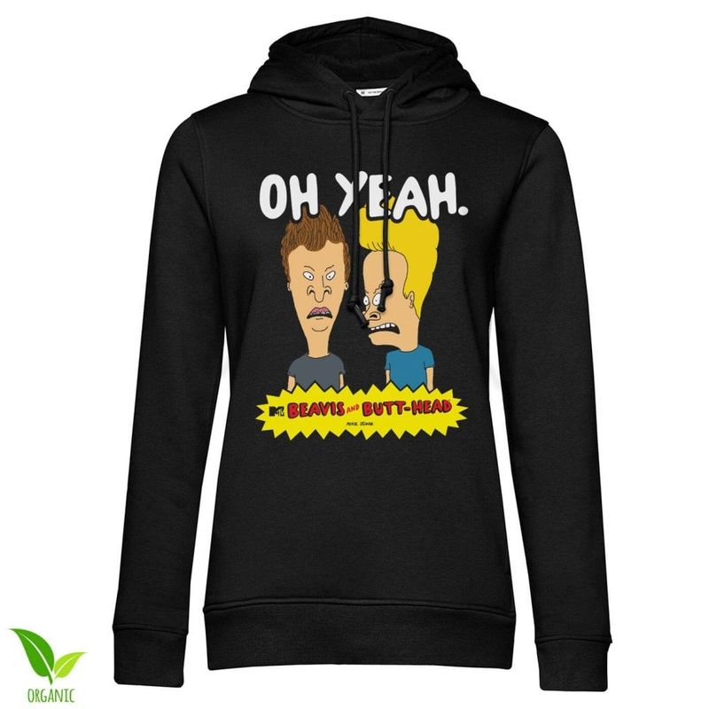 Beavis and Butt-Head Oh Yeah Girls Hoodie