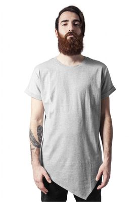 Long t-shirt for men asymmetric