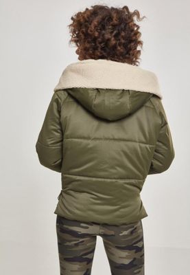 Ladies Sherpa Hooded Jacket