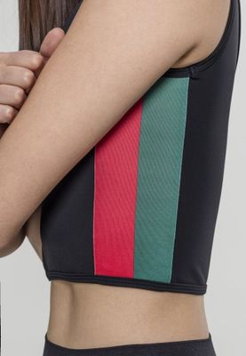 Sport top with zipper ladies