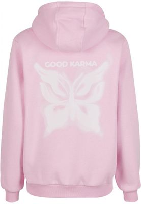 Karma Butterfly Ladies Fluffy Hoody