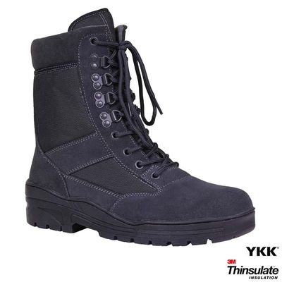 Combat boots YKK zipper
