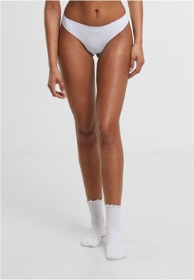 Sömlösa Laserskurna Tanga trosor 3-Pack