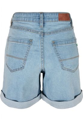 Ladies Organic Stretch Denim 5 Pocket Shorts